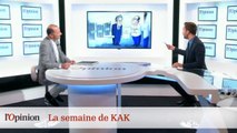 Dessin de Kak : Nicolas Sarkozy de retour, François Hollande en guerre d'image
