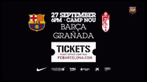 FC Barcelona - Granada CF. Tickets