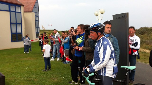 Les joueurs du PSG à Ouistreham
