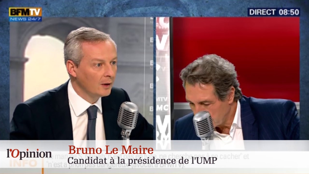Tacle du jour : Bruno Le Maire défie Nicolas Sarkozy