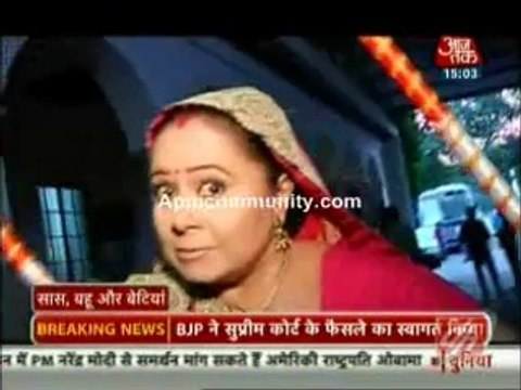 Diya Aur Baati Hum 24th September 2014 Nishane par Sandhya aur Suraj apnicommunity.com