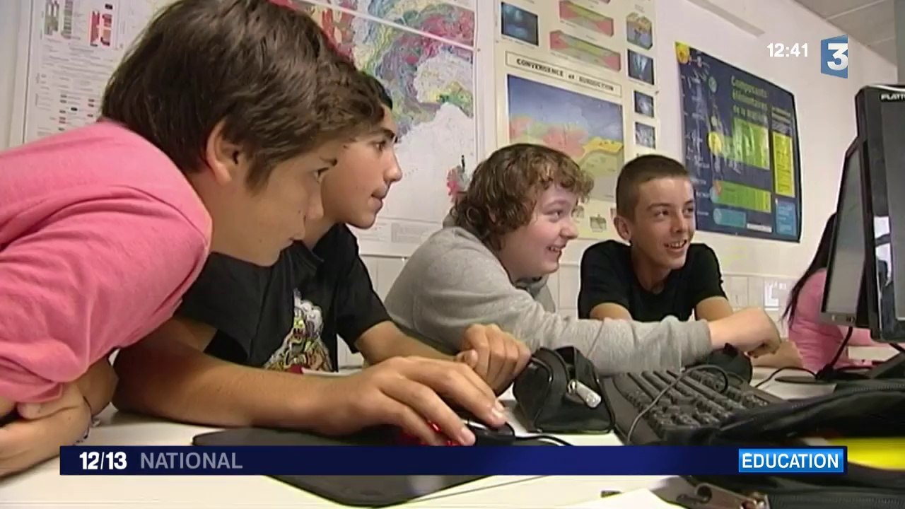 Visite dans un collège sans classes