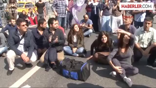 Kobani'ye Gitmek İsteyen Gruba Polis İzin Vermedi