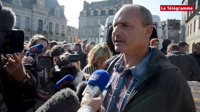 Saint-Brieuc. Les légumiers ont été reçus par le préfet