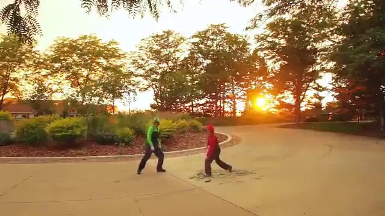 Super Mario Parkur Sporu Yaparsa.