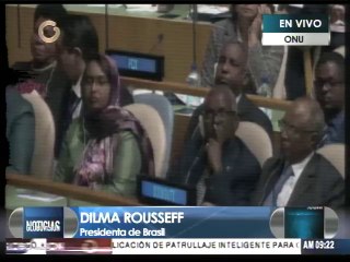 Rousseff reclama reforma del Consejo de Seguridad de la ONU