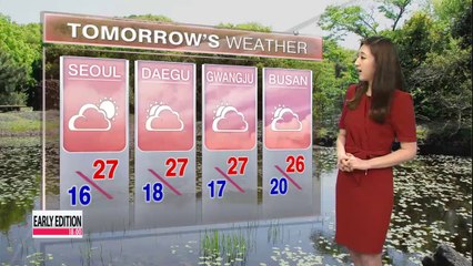 Bright, sunny Thursday forecast nationwide