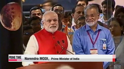 India marks first successful Mars probe mission