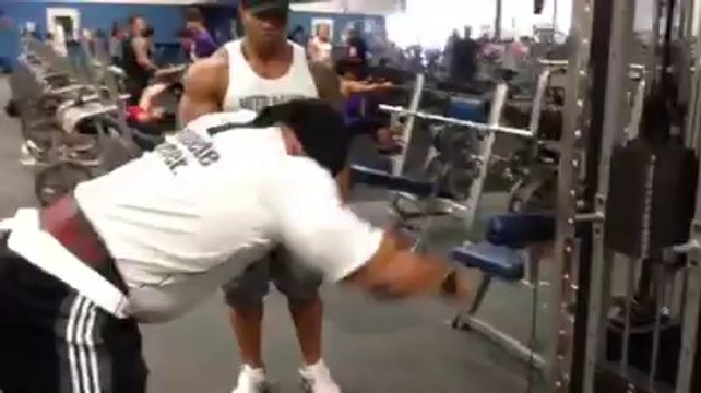 Big Ramy Trains Back One Week Before the 2014 Olympia