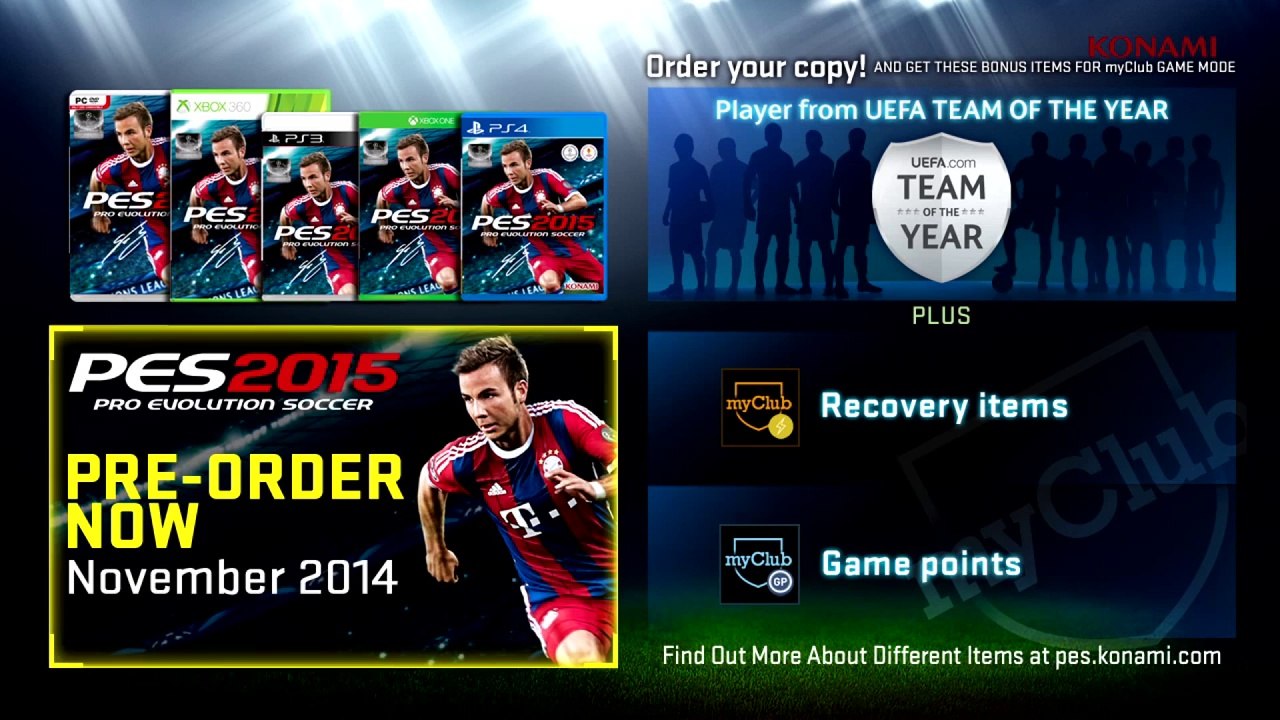 PES 2015 - Trailer de lancement de la démo