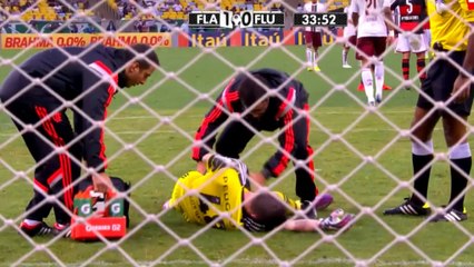 Portiere brasiliano colpito nei 'paesi bassi'...