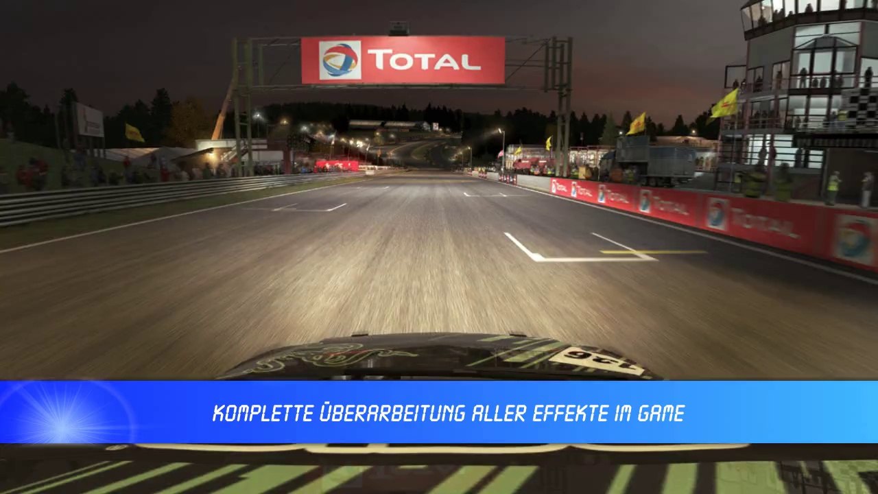Grid autosport - effekte und strecken premium update preview