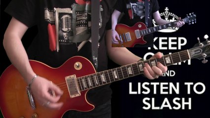 Slash - Battleground (full guitar cover)