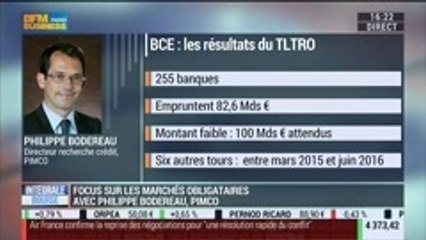 BCE: Résultat décevant pour la première vague du TLTRO: Philippe Bodereau, dans Intégrale Bourse - 24/09