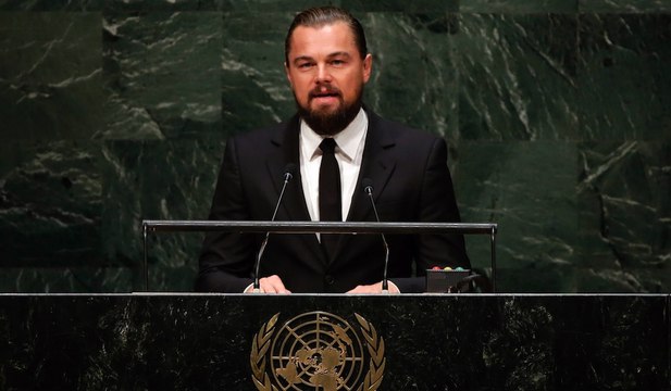 Pour Leonardo DiCaprio, le réchauffement climatique n'est pas une fiction