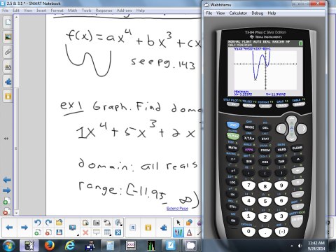 2.5 & 3.1 Solving Higher Order Inequalities & Graphs of Polynomial Functions 9-24-14