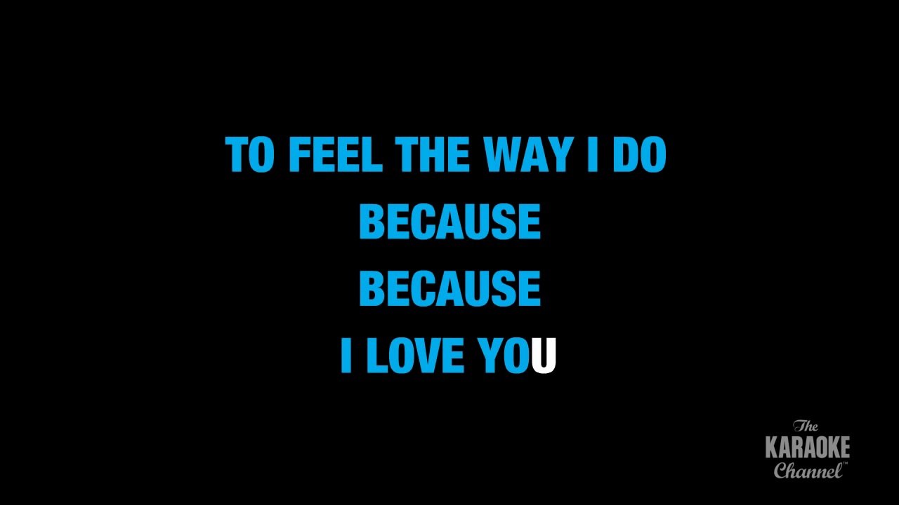 Because in the Style of _The Dave Clark Five_ with lyrics (no lead vocal) Karaoke Video with Lyrics