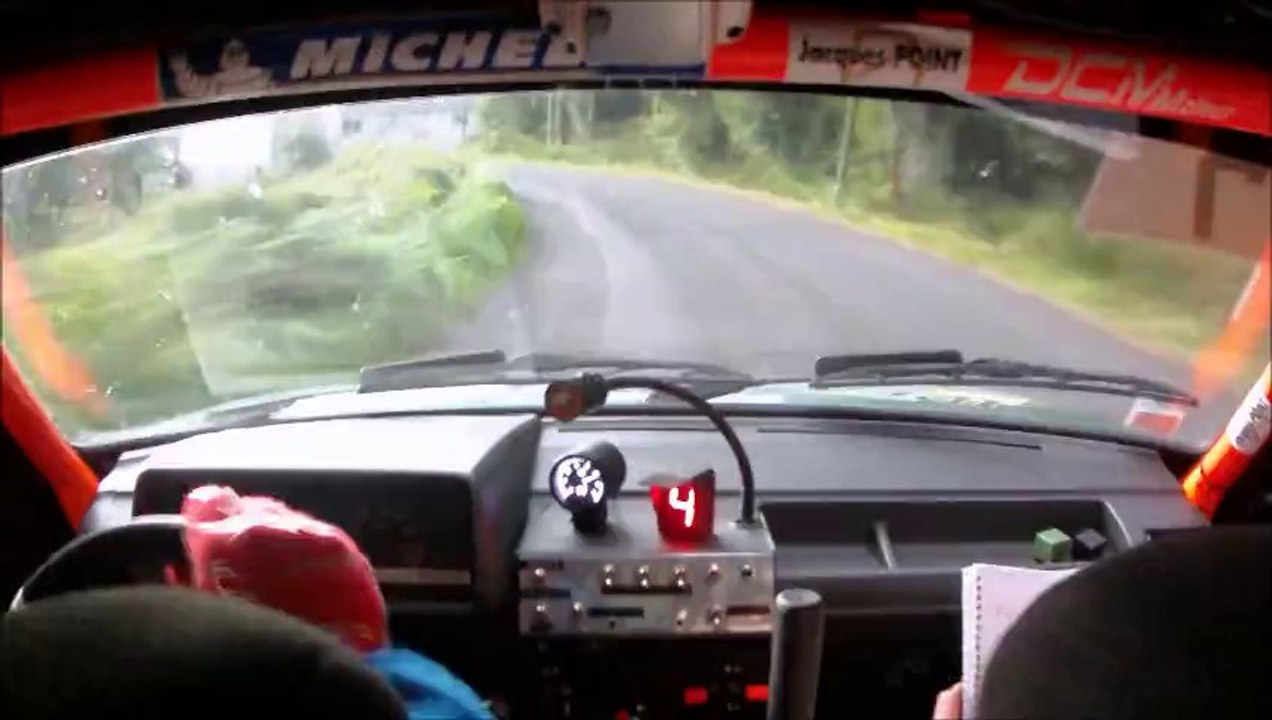 ES 6 rallye haut lignon 2014 CHARLAIX DECOUZON 3ème tps scratch