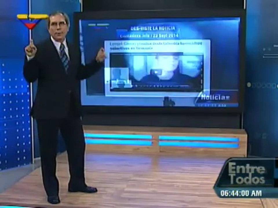 (Vídeo) Entre Todos con Luis Guillermo García del 23.09.2014 (4/7)