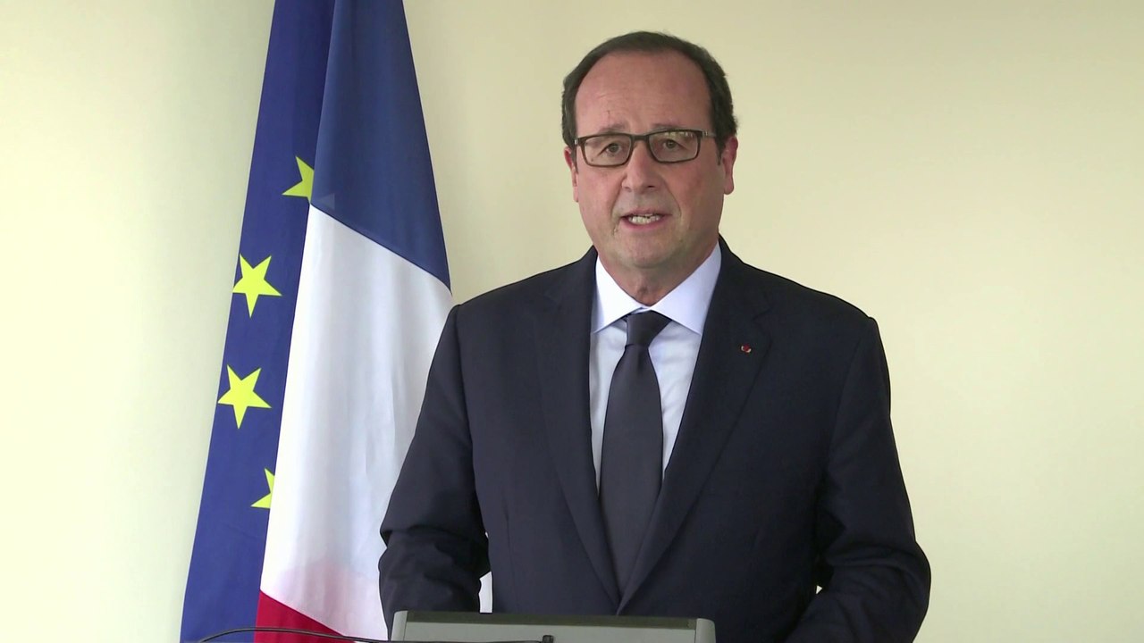 François Hollande : "Hervé Gourdel est mort parce qu'il était français"