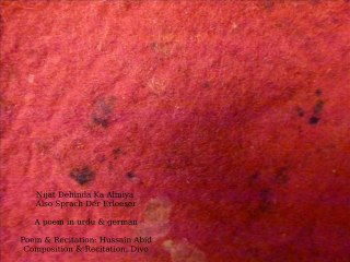 nijat dehinda ka almiya . Also Sprach Der Erloeser