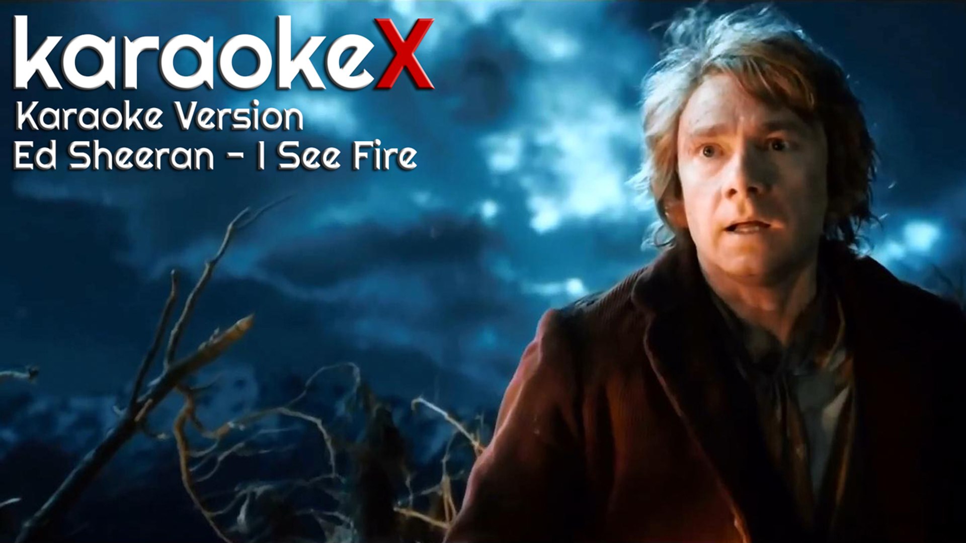 Ed Sheeran I See Fire Karaoke Version Karaokex Video Dailymotion