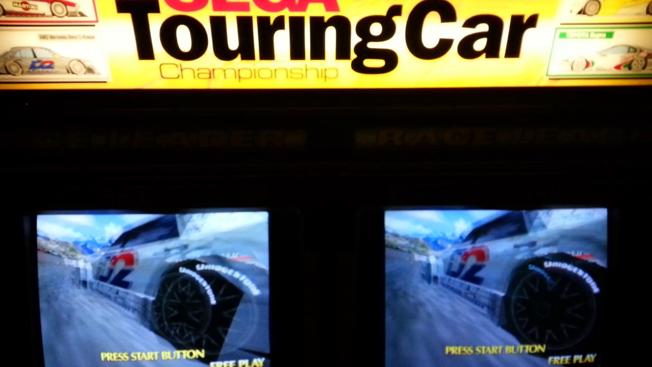 sega touring car de nuit