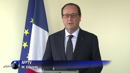 Otage décapité: un assassinat "lâche" et "odieux", dit Hollande