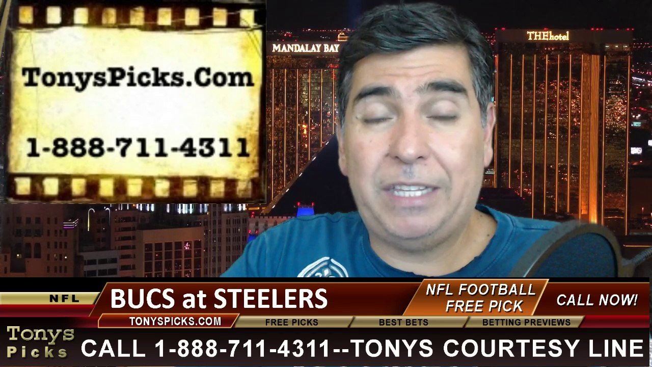 Pittsburgh Steelers vs. Tampa Bay Buccaneers Free Pick Prediction Pro Football Point Spread Odds Betting Preview 9-28-2014