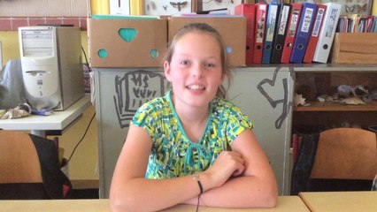 de leerlingen van 6LOA groeten de ouders