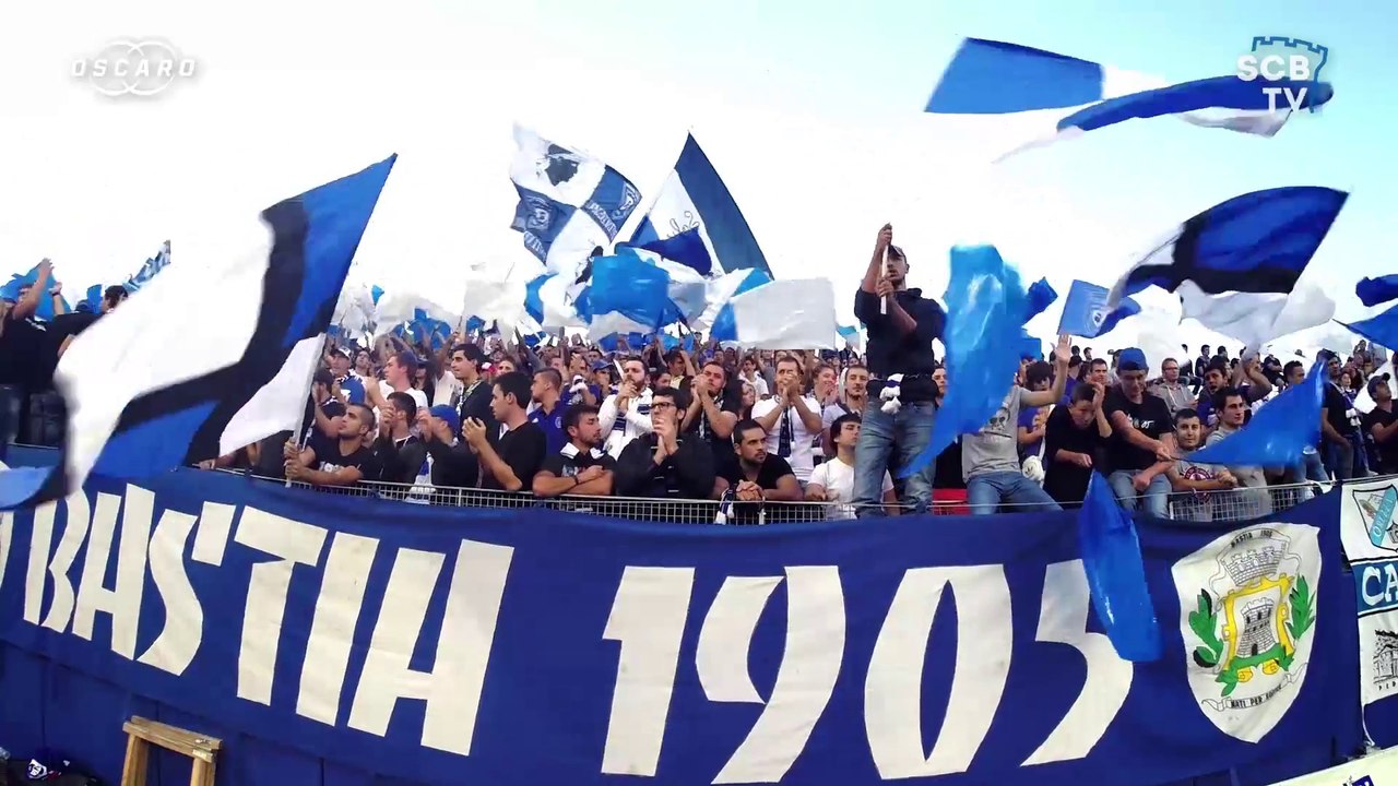 Autocollants Ultra Foot Bastia 1905 Anti-OM - Stickers Bleus Pour Supporters