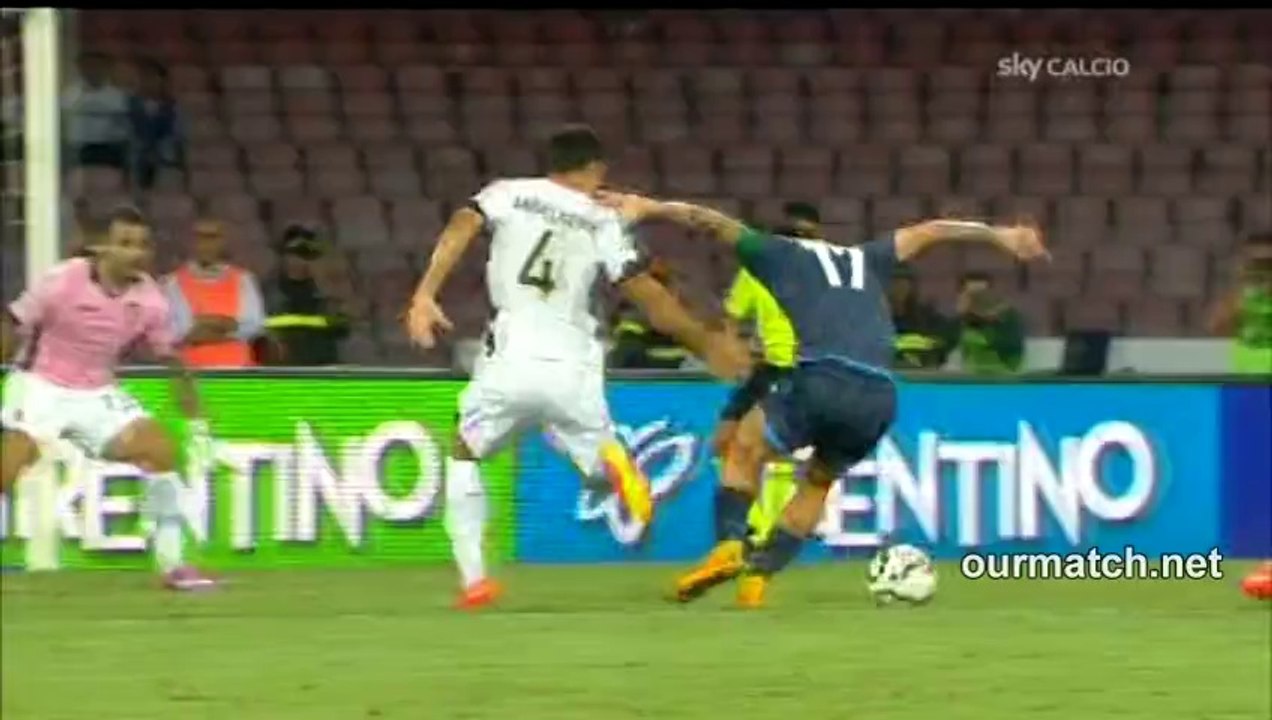 Napoli 3-3 Palermo ourmatch.net