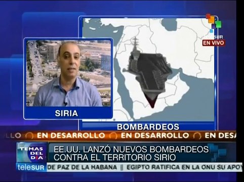 EE.UU. y aliados árabes continúan con bombardeos en Siria contra DAESH