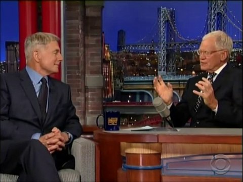 Mark Harmon: Late Show with David Letterman Sept 2014
