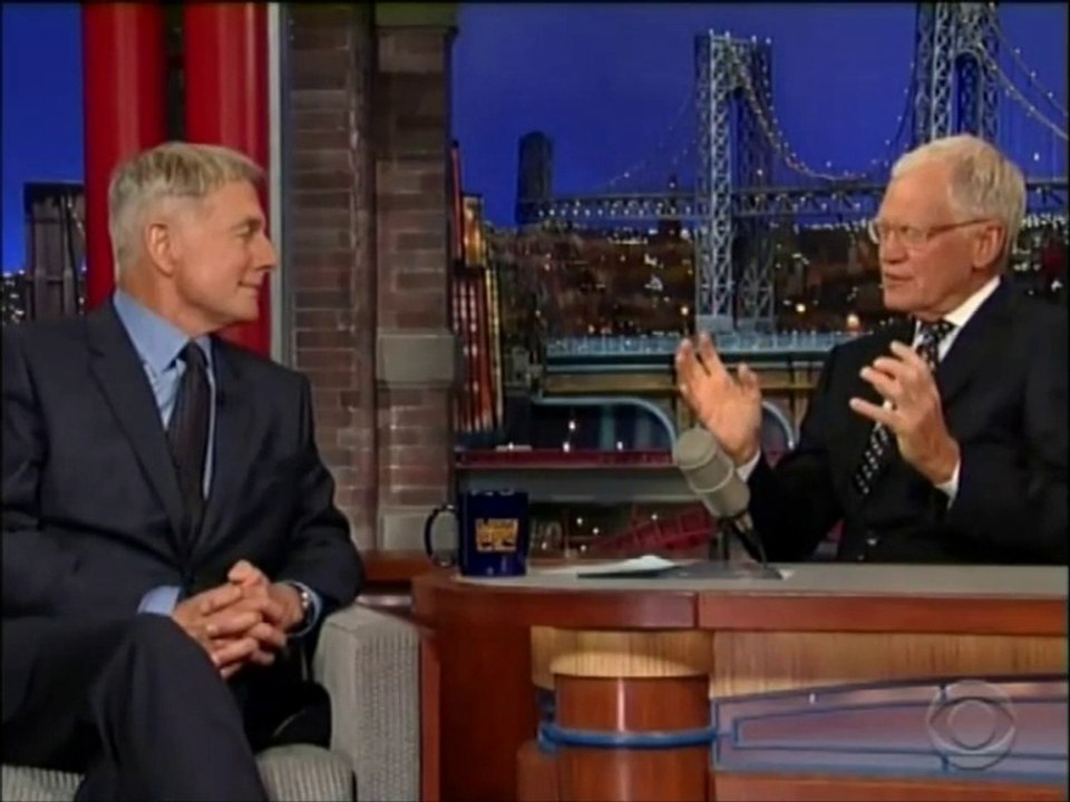 Mark Harmon: Late Show with David Letterman Sept 2014