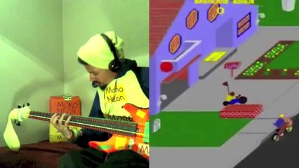 MonoNeon x Paperboy :: Classic Arcade Game