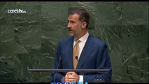 El rey Felipe VI apuesta, en la ONU, por una Europa 