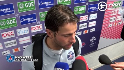 Maxwell soulagé par la victoire du PSG