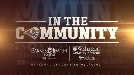 Rams' Will Hayes sings 'Let It Go' at Kick Cancer event