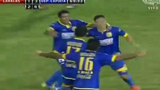 GOL de Oscar Ruiz. Caracas 1-3 Deportivo Capiatá (Global 2-4)
