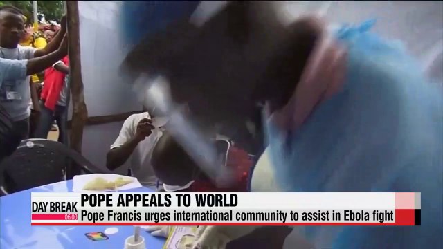 Pope appeals for global help to fight Ebola epidemic