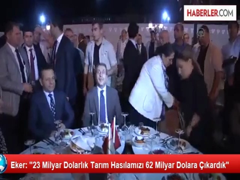 Eker: "23 Milyar Dolarlık Tarım Hasılamızı 62 Milyar Dolara Çıkardık"