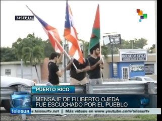 Puertorriqueños recuerdan al independentista Filiberto Ojeda