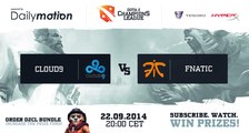 Fnatic vs Cloud 9 Game 1 - Dota 2 Champions League @TobiWanDOTA & Bulba