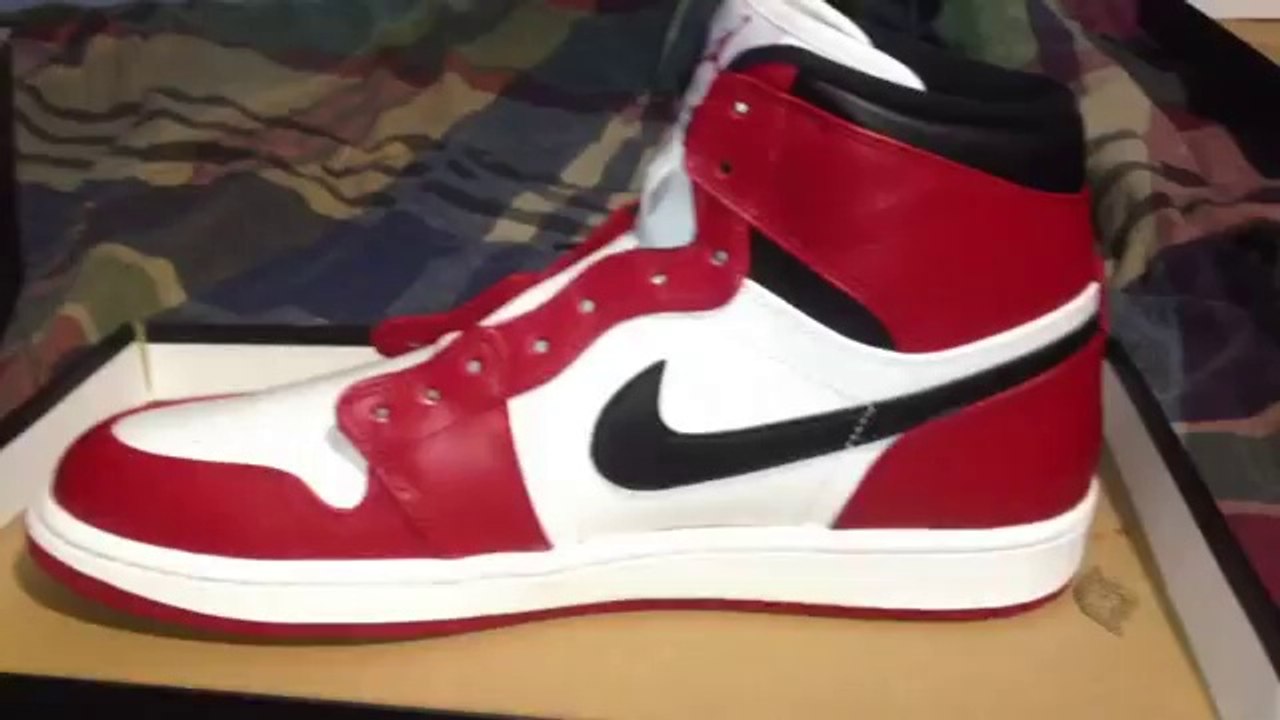 NIke Air Retro Jordan I 1 2013 White_Red_Black