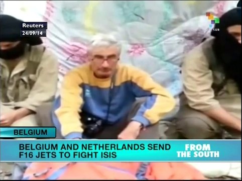 ISIS linked group releases beheading footage