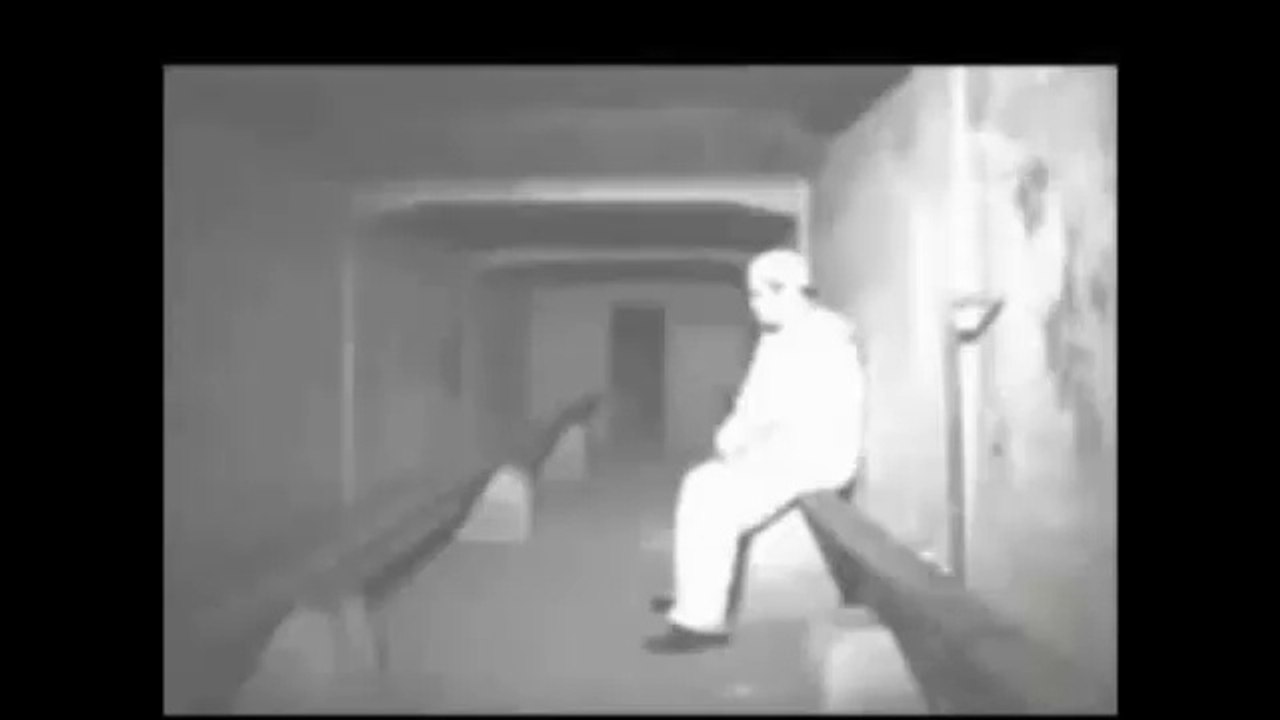 Ghost Filmed in Dark Tunnel