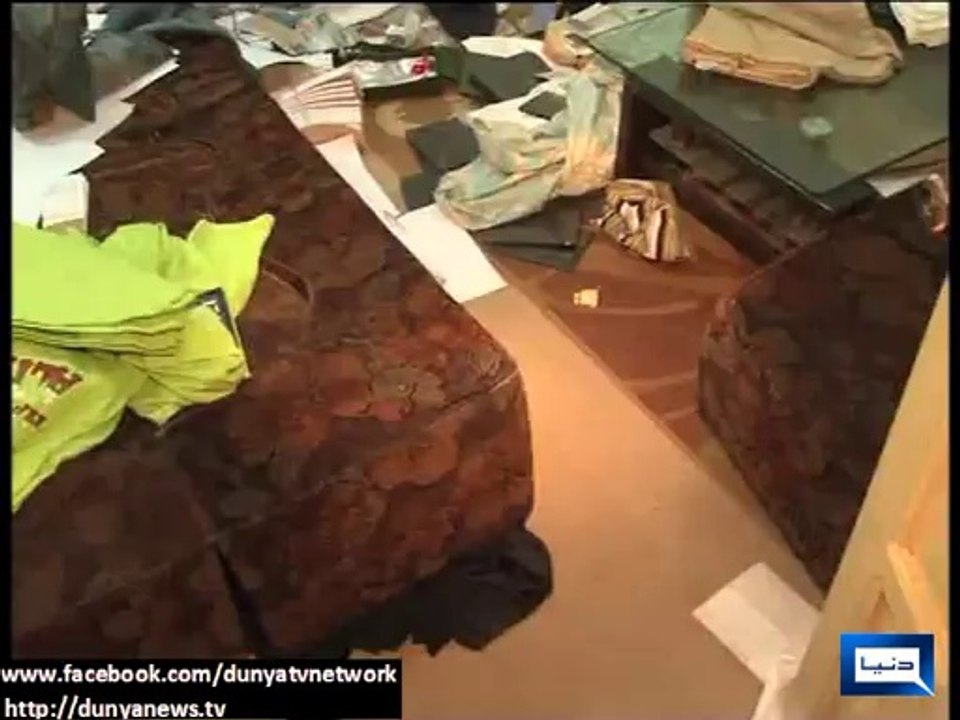 Dunya News-Rangers Raid MQM Office in Karachi, Dozens of Workers Arrested :Altaf Hussain