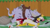 Simpsons ALS Ice Bucket Challenge - THE SIMPSONS - ANIMATION on FOX