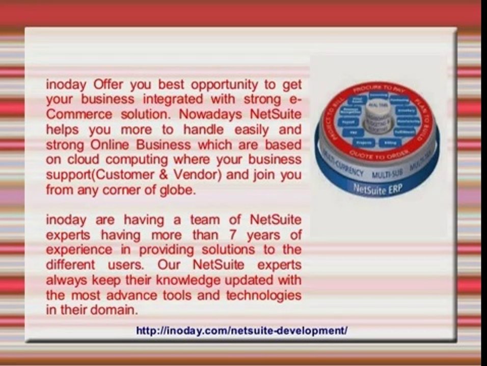 NetSuite - Cloud business software suite
